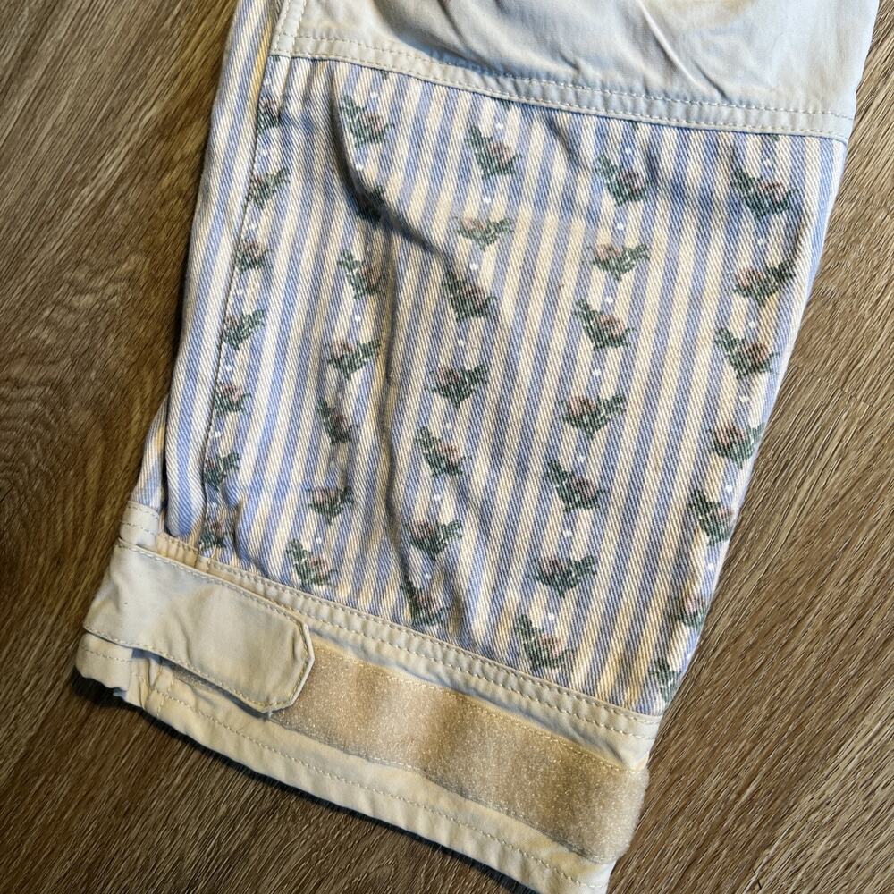 Garden Girl Pink Gardening Work Cargo Pants Rare! Knee Pads Tool Pockets 26” W - Picture 7 of 16